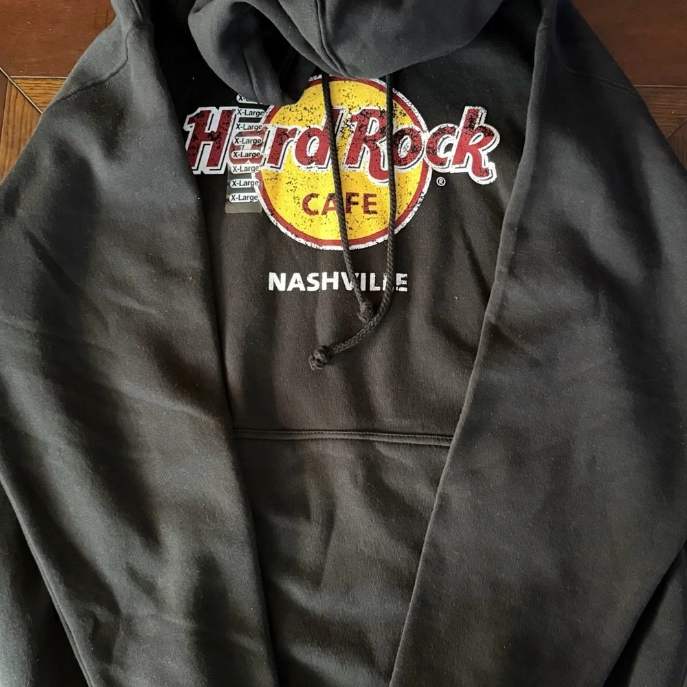 🔥NWT HARD ROCK CAFE HOODIE NASHVILLE / SIZE XL - Picture 7 of 7